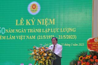 Đ/c Tống Thanh Hải, UVBTV Tỉnh ủy, Phó Chủ tịch TT UBND tỉnh phát biểu chỉ đạo