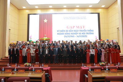Kỷ niệm 80 năm ngày truyền thống Nông nghiệp và Môi trường