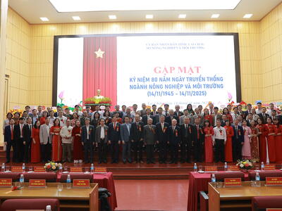 Kỷ niệm 80 năm ngày truyền thống Nông nghiệp và Môi trường