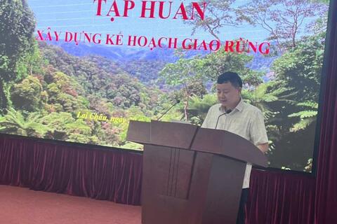 Tập huấn  Xây dựng kế hoạch giao rừng