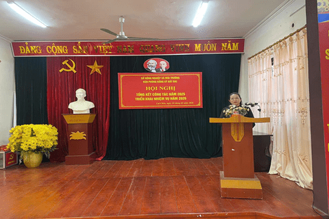 Văn phòng đăng ký đất đai  tổ chức Hội nghị Tổng kết công tác năm 2025, triển khai nhiệm vụ năm 2026