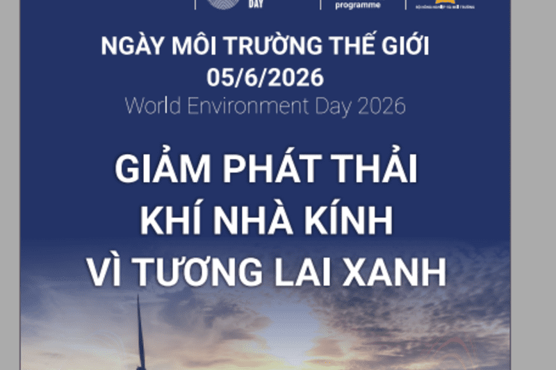 Hưởng ứng Ngày môi trường thế giới và Tháng hành động vì môi trường năm 2026