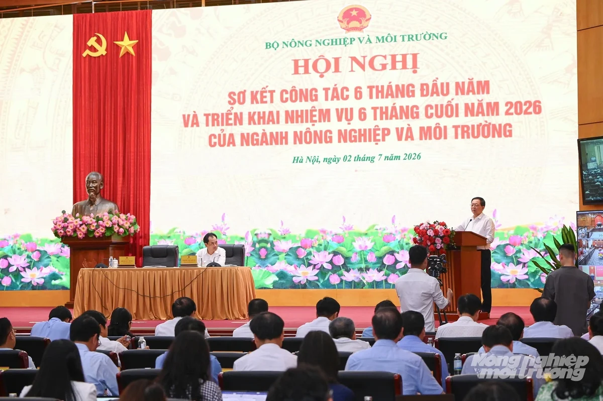 Toàn cảnh hội nghị sơ kết công tác 6 tháng đầu năm của ngành Nông nghiệp và Môi trường. Ảnh: Tùng Đinh. Toàn cảnh hội nghị sơ kết công tác 6 tháng đầu năm của ngành Nông nghiệp và Môi trường. Ảnh: Tùng Đinh.
